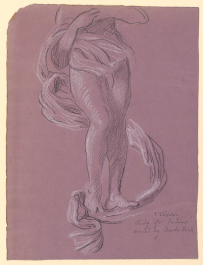 Étude de "Fortune" - Elihu Vedder