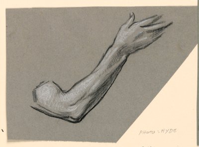 Étude de bras - Elihu Vedder