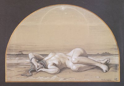 La Méduse Morte - Elihu Vedder