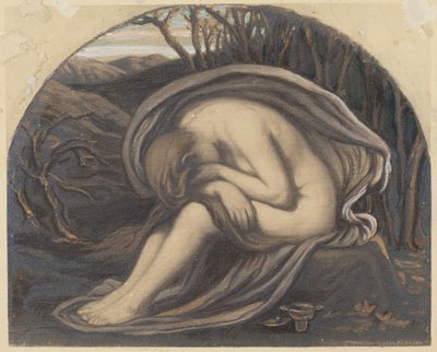 La Madeleine, vers 1884 - Elihu Vedder