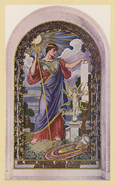 La Minerve de la Paix - Elihu Vedder