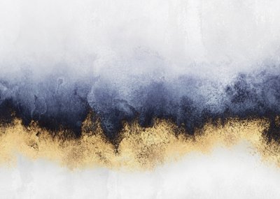 Indigo doré chatoyant - Elisabeth Fredriksson