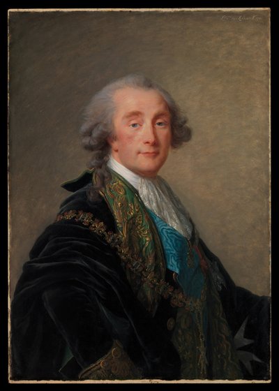 Alexandre Charles Emmanuel de Crussol-Florensac (1743-1815) - Elisabeth Louise Vigee Lebrun