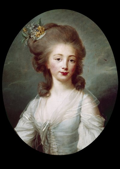 La comtesse de Cluzel (Marie-Thérèse Antoinette de Cluzel) - Elisabeth Louise Vigee Lebrun