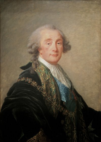 Alexandre Charles Emmanuel de Crussol-Florensac 1747-1815 - Elisabeth Louise Vigee Lebrun