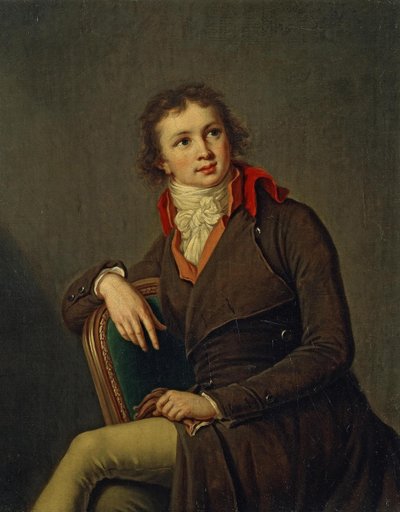 Portrait du comte Pavel Alexandrovich Stroganov 1774-1817, années 1790 - Elisabeth Louise Vigee Lebrun