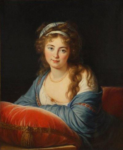 Portrait de la Comtesse Yekaterina Skavronskaya, née von Engelhardt 1761-1829, 1796 - Elisabeth Louise Vigee Lebrun