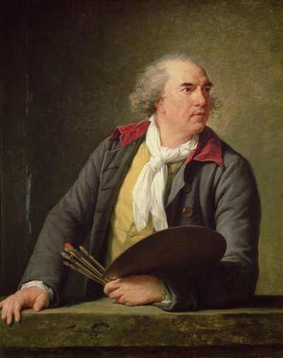 Portrait de Hubert Robert (1733-1808) 1788 - Elisabeth Louise Vigee Lebrun