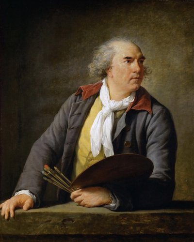 Portrait de Hubert Robert 1733-1808, 1788 - Elisabeth Louise Vigee Lebrun