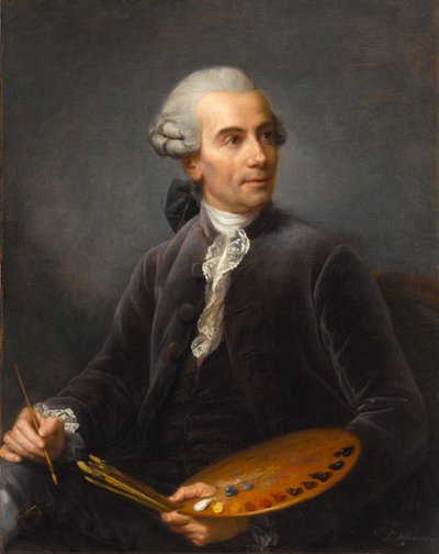 Portrait de Joseph Vernet 1719-1789, 1778 - Elisabeth Louise Vigee Lebrun