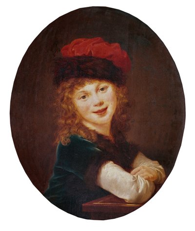 Portrait de Julie Lebrun - Elisabeth Louise Vigee Lebrun