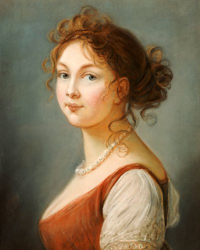 Portrait de Louisa, reine de Prusse - Elisabeth Louise Vigee Lebrun