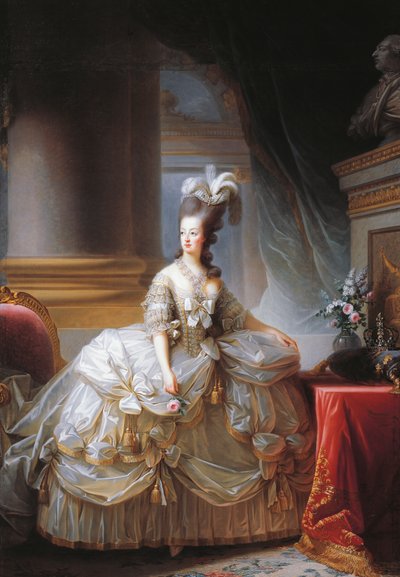Portrait de Marie-Antoinette - Elisabeth Louise Vigee Lebrun