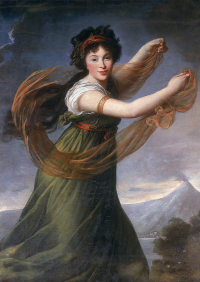 Portrait de Pelagia Sapiezyna, 1794 - Elisabeth Louise Vigee Lebrun