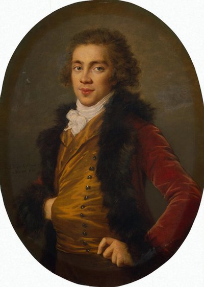 Portrait du prince Grigory Alexandrovich Stroganov 1770-1857, 1793 - Elisabeth Louise Vigee Lebrun