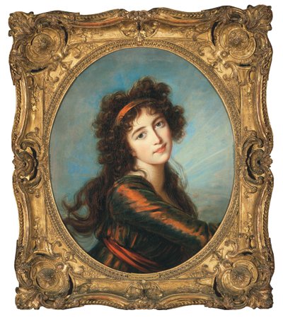 Portrait de la princesse Caroline de Liechtenstein - Elisabeth Louise Vigee Lebrun