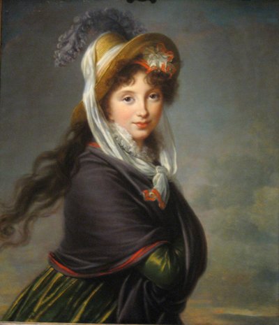 Portrait de la princesse Irina Ivanovna Vorontsova, née Izmaylova 1768-1848, vers 1797 - Elisabeth Louise Vigee Lebrun