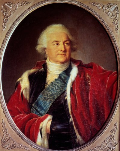 Portrait de Stanislas Auguste Poniatowski (1732-1798) roi de Pologne - Elisabeth Louise Vigee Lebrun
