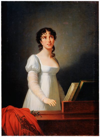 Portrait de la chanteuse italienne Angelika Catalani, fin 18ème ou début 19ème siècle - Elisabeth Louise Vigee Lebrun