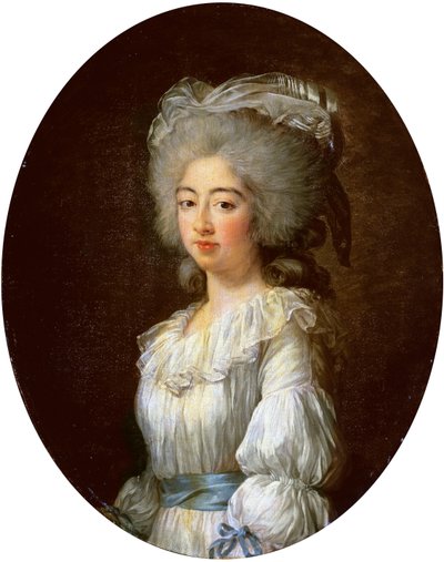 Portrait de Louise Marie Joséphine, comtesse de Provence, future reine de France - Elisabeth Louise Vigee Lebrun