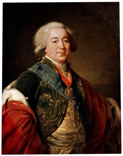 Portrait du vice-chancelier Prince Alexandre Kourakine, 1797 - Elisabeth Louise Vigee Lebrun