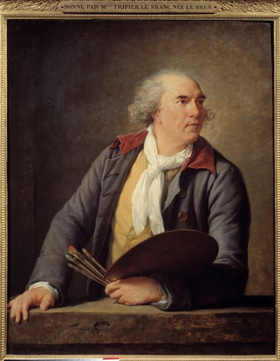 Portrait du peintre Hubert Robert (1733-1808) - Elisabeth Louise Vigee Lebrun