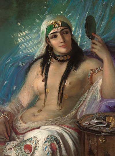 Odalisque - Elisabeth Maria Anna Jerichau Baumann
