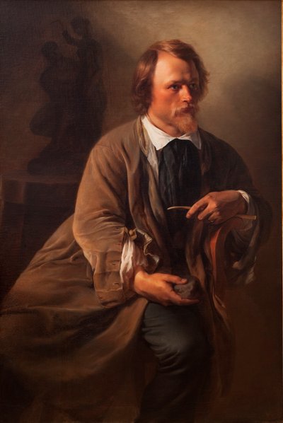 Le Sculpteur Jens Adolf Jerichau, le mari de l
