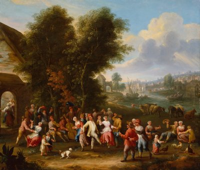 Une kermesse de village - Elisabeth Seldron