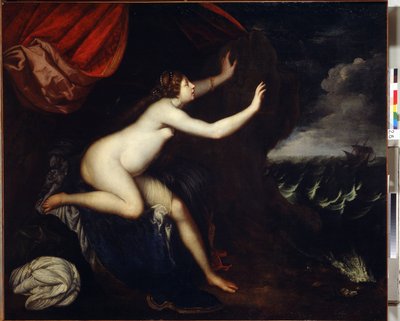 Ariane abandonnée par Thésée - Elisabetta Sirani