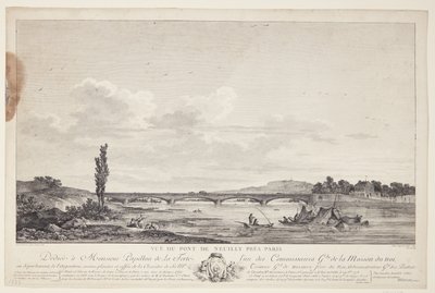 Vue du Pont de Neuilly près de Paris - Elise Saugrain