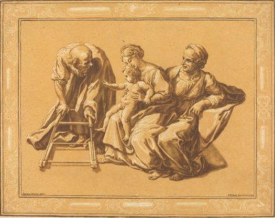 La Sainte Famille, 1724 - Elisha Kirkall