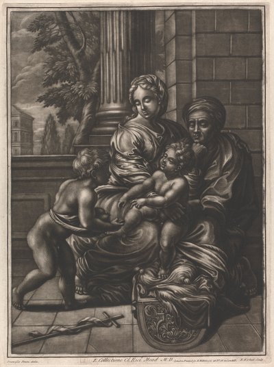 Vierge et Enfant - Elisha Kirkall