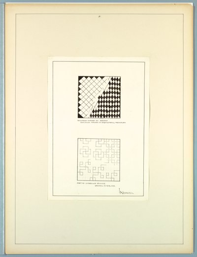 Ornement historique, vers 1900 - Elizabeth A. Nedwill