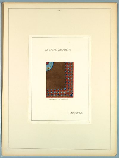 Portfolio, Ornement historique - Elizabeth A. Nedwill