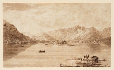 Lac Majeur et Isola Superiore - Elizabeth Frances Batty