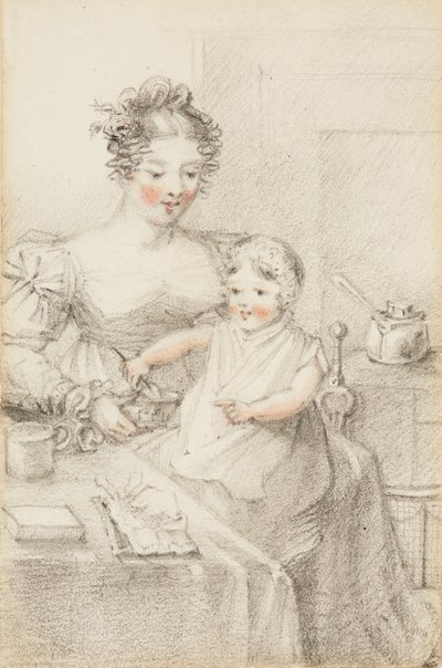 La reine Victoria enfant - Elizabeth Keith née Lindsay Heathcote
