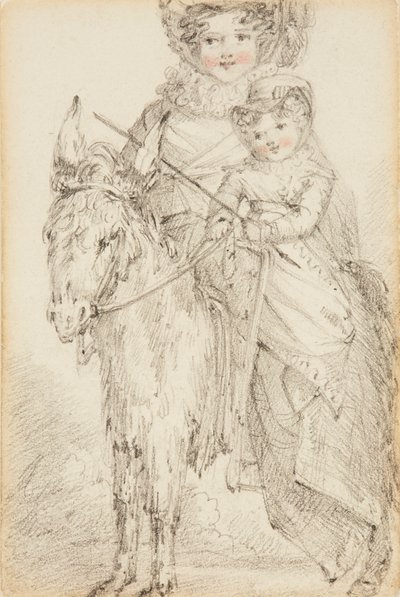 La reine Victoria enfant - Elizabeth Keith née Lindsay Heathcote