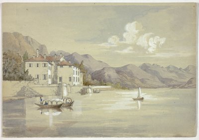 Majolique, Lac de Côme - Elizabeth Murray
