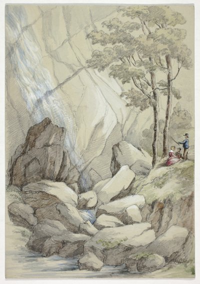 Cascade de Powerscourt - Elizabeth Murray