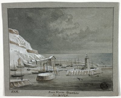 Tempête de neige, Scarbro