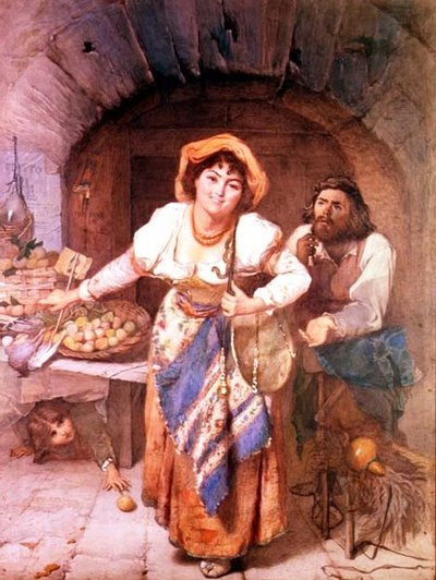 Le meilleur du marché - Croquis de la vie à Rome - Elizabeth Murray