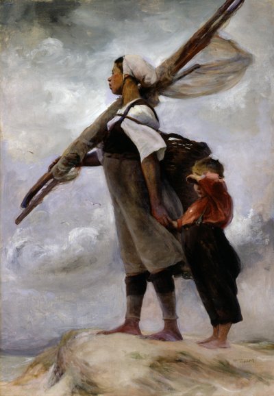 Fille de pêcheur de Picardie, 1889 - Elizabeth Nourse