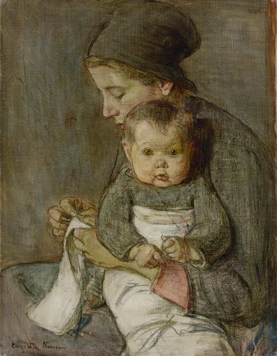 Mère et bébé - Elizabeth Nourse