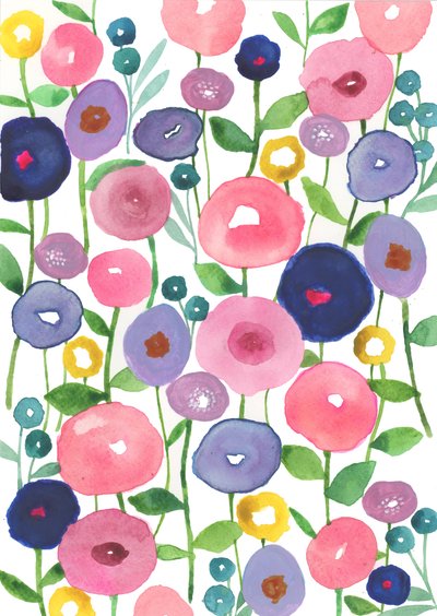 Coquelicots en fleurs - Elizabeth Rider