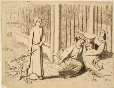 Pippa Passes, 1854 - Elizabeth Siddal