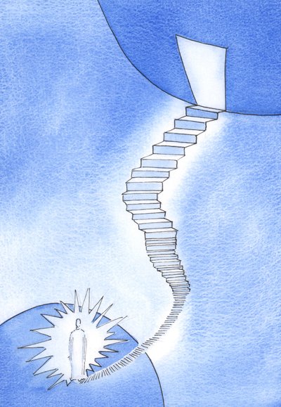 Un escalier vers le paradis : c