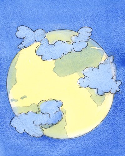 Un nuage dense semble couvrir les parties de la terre où il y a la guerre, ce qui coupe de nombreuses personnes de Dieu - Elizabeth Wang
