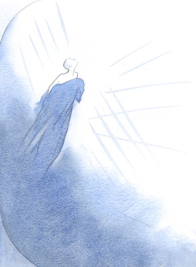 Une âme défunte (une bonne personne) est sortie d