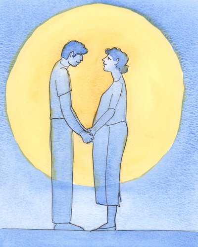 Un couple marié qui s
